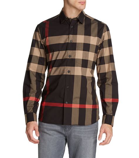 camisa burberry hombre